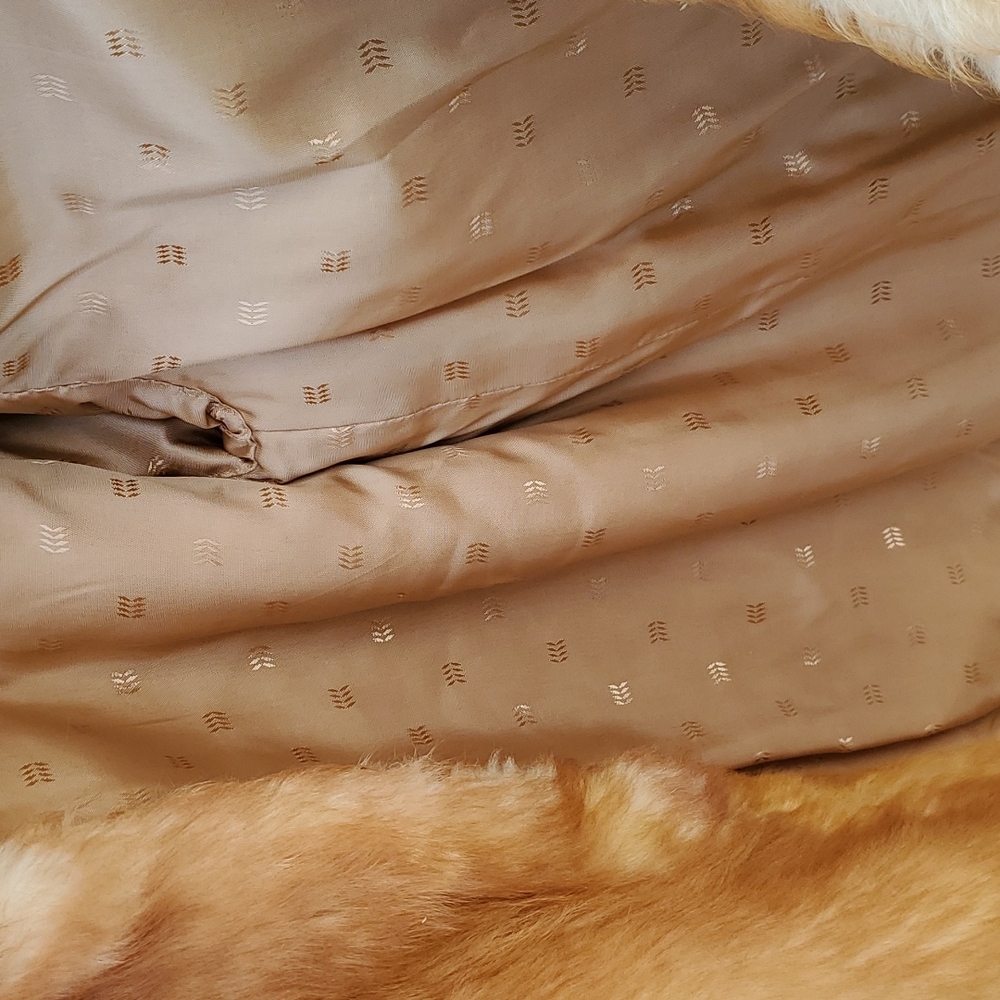 Red fox faux fur - Picture 9 of 9